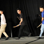 Performers Rehearsing for Opening Ceremony